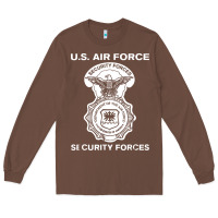 Chestnut air force security forces Long Sleeve Tee - artisFamous