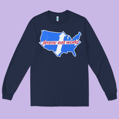 Jimmy Eat World Long Sleeve Tee Designed By Artisfamous