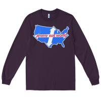 Plum Jimmy Eat World Long Sleeve Tee - artisFamous