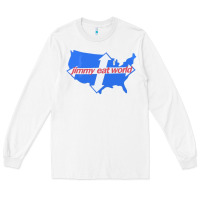 White Jimmy Eat World Long Sleeve Tee - artisFamous