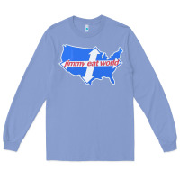 Colony Blue Jimmy Eat World Long Sleeve Tee - artisFamous