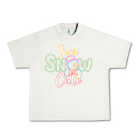 Pistachio l am snow cute Urban Heavy Tee - CowhideDigitalArt
