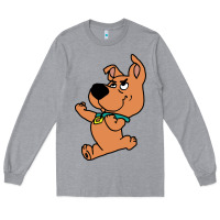 Heather Grey scrappy doo fists Long Sleeve Tee - artisFamous