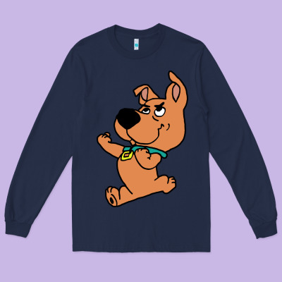 Scrappy Doo Fists Long Sleeve Tee Designed By Artisfamous