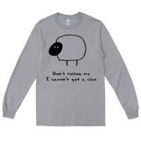 Heather Grey herd what herd Long Sleeve Tee - artisFamous