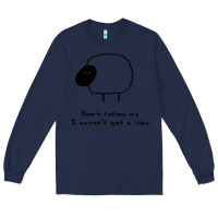 Navy herd what herd Long Sleeve Tee - artisFamous