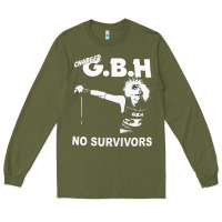 Army Green gbh 07 Long Sleeve Tee - artisFamous