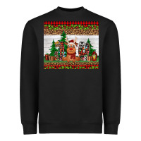 Black joy reindeer Heavyweight Sweatshirt - Jasminsmagicworld