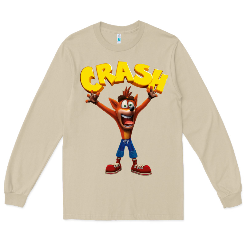 Crash Bandicoot Long Sleeve Tee by artisFamous | Teevron