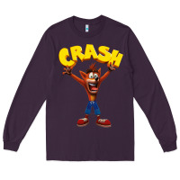 Plum crash bandicoot Long Sleeve Tee - artisFamous