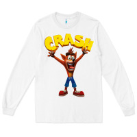 White crash bandicoot Long Sleeve Tee - artisFamous