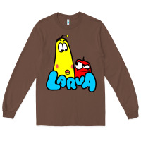Chestnut larva cartoon Long Sleeve Tee - artisFamous