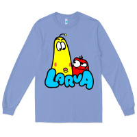 Colony Blue larva cartoon Long Sleeve Tee - artisFamous