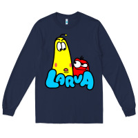 Navy larva cartoon Long Sleeve Tee - artisFamous