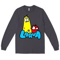 Smoke larva cartoon Long Sleeve Tee - artisFamous