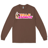 Chestnut dilla' donuts Long Sleeve Tee - artisFamous