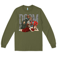 Army Green doom breakfast patrol Long Sleeve Tee - artisFamous