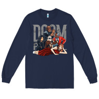 Navy doom breakfast patrol Long Sleeve Tee - artisFamous