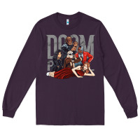 Plum doom breakfast patrol Long Sleeve Tee - artisFamous