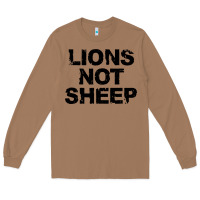 Toasted Coconut lions not sheep Long Sleeve Tee - artisFamous