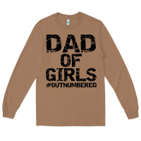 Toasted Coconut dad of girls Long Sleeve Tee - artisFamous