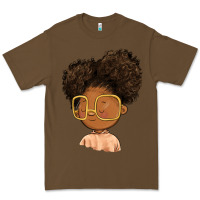 Cacao black girl Premium Tee - FaDigitalArtStudio