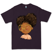 Plum black girl Premium Tee - FaDigitalArtStudio