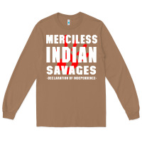 Toasted Coconut merciless indian savages Long Sleeve Tee - artisFamous