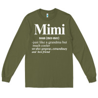 Army Green mimi Long Sleeve Tee - artisFamous