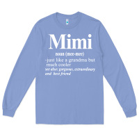 Colony Blue mimi Long Sleeve Tee - artisFamous