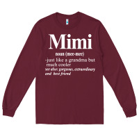 Burgundy mimi Long Sleeve Tee - artisFamous
