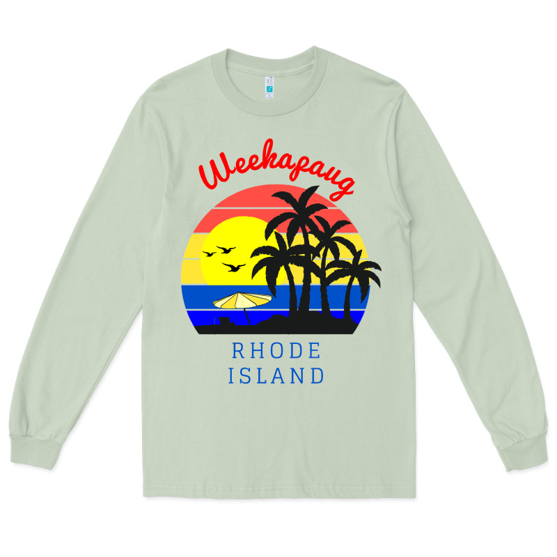 Weekapaug, Rhode Island Sunset Long Sleeve Tee by artisFamous | Teevron