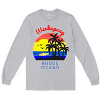 Moon Dust weekapaug, rhode island sunset Long Sleeve Tee - artisFamous