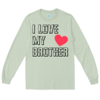 Matcha i love my brother, brothers day , brother sister  love Long Sleeve Tee - artisFamous