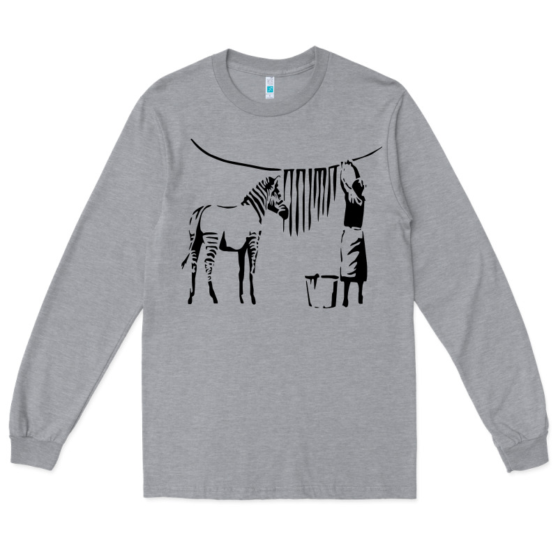 Banksy Zebra Long Sleeve Tee by artisFamous | Teevron