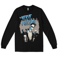 Black the nerve agents Long Sleeve Tee - artisFamous