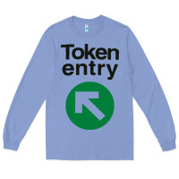Colony Blue token entry Long Sleeve Tee - artisFamous
