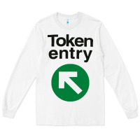 White token entry Long Sleeve Tee - artisFamous