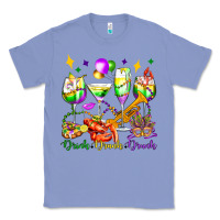 Colony Blue drink drank drunk mardi gras wine glasses olivia Classic Tee - OliviaCreatesArt