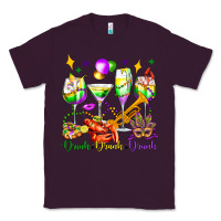 Plum drink drank drunk mardi gras wine glasses olivia Classic Tee - OliviaCreatesArt