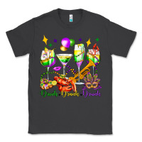 Smoke drink drank drunk mardi gras wine glasses olivia Classic Tee - OliviaCreatesArt
