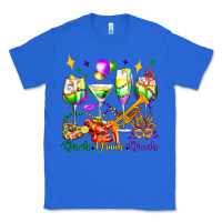 True Royal drink drank drunk mardi gras wine glasses olivia Classic Tee - OliviaCreatesArt