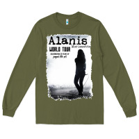Army Green alanis morissette, world tour Long Sleeve Tee - artisFamous