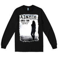 Black alanis morissette, world tour Long Sleeve Tee - artisFamous