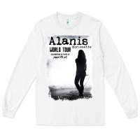 White alanis morissette, world tour Long Sleeve Tee - artisFamous