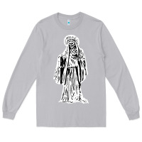 Moon Dust santa muerte blanca Long Sleeve Tee - artisFamous