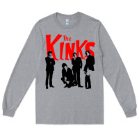 Heather Grey The Kinks Long Sleeve Tee - artisFamous