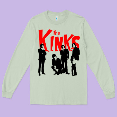 The Kinks Long Sleeve Tee Designed By Artisfamous