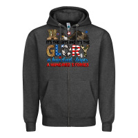 Charcoal Heather it's the guts and it's the glory a hundred stories Zipper Hoodie - RanaPortraitStore