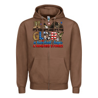 Chestnut it's the guts and it's the glory a hundred stories Zipper Hoodie - RanaPortraitStore